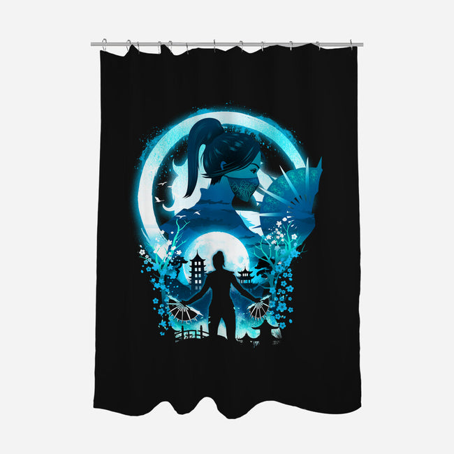 Princess Kitana-None-Polyester-Shower Curtain-dandingeroz