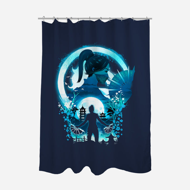 Princess Kitana-None-Polyester-Shower Curtain-dandingeroz