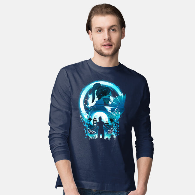 Princess Kitana-Mens-Long Sleeved-Tee-dandingeroz