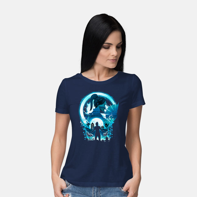 Princess Kitana-Womens-Basic-Tee-dandingeroz