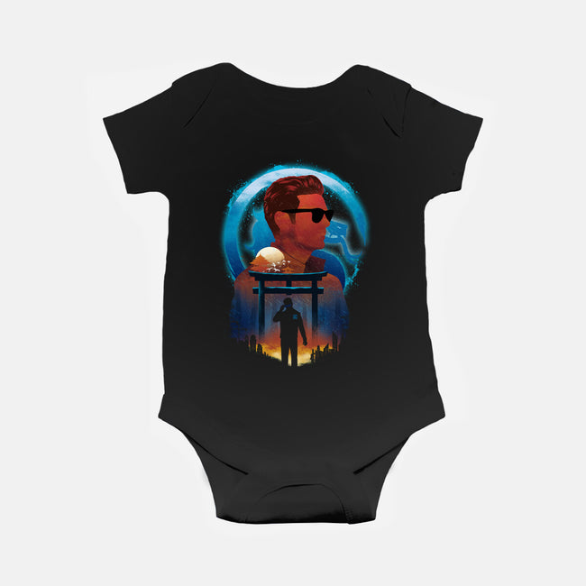 Defender Of Earthrealm-Baby-Basic-Onesie-dandingeroz