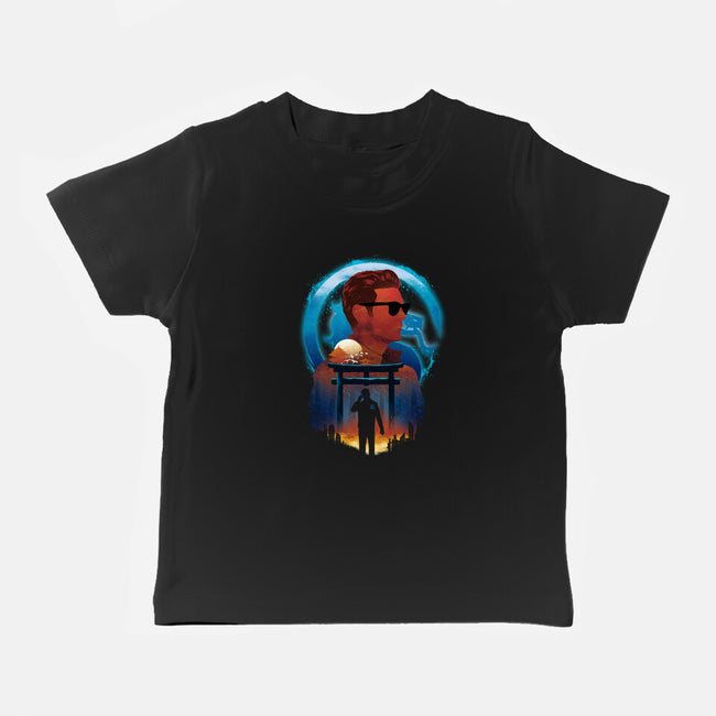 Defender Of Earthrealm-Baby-Basic-Tee-dandingeroz