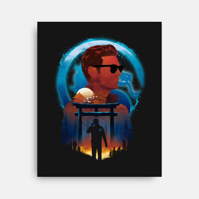 Defender Of Earthrealm-None-Stretched-Canvas-dandingeroz