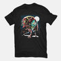 Two Goblins And A Spider-Womens-Basic-Tee-zascanauta