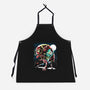 Two Goblins And A Spider-Unisex-Kitchen-Apron-zascanauta