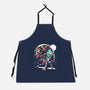 Two Goblins And A Spider-Unisex-Kitchen-Apron-zascanauta