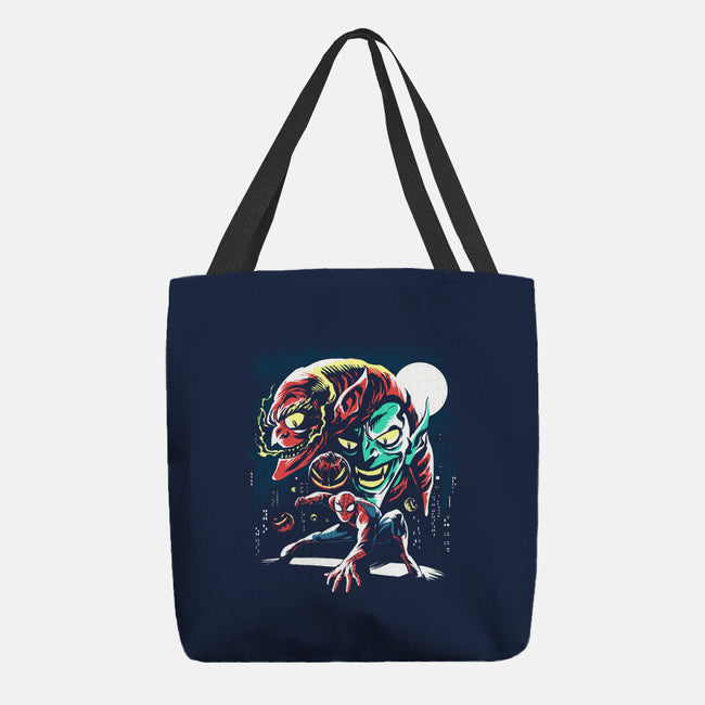 Two Goblins And A Spider-None-Basic Tote-Bag-zascanauta