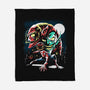 Two Goblins And A Spider-None-Fleece-Blanket-zascanauta