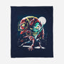 Two Goblins And A Spider-None-Fleece-Blanket-zascanauta