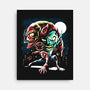Two Goblins And A Spider-None-Stretched-Canvas-zascanauta