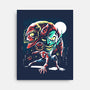 Two Goblins And A Spider-None-Stretched-Canvas-zascanauta