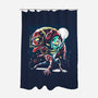 Two Goblins And A Spider-None-Polyester-Shower Curtain-zascanauta