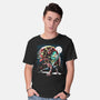 Two Goblins And A Spider-Mens-Basic-Tee-zascanauta