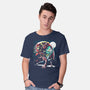 Two Goblins And A Spider-Mens-Basic-Tee-zascanauta