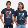 Two Goblins And A Spider-Unisex-Basic-Tee-zascanauta