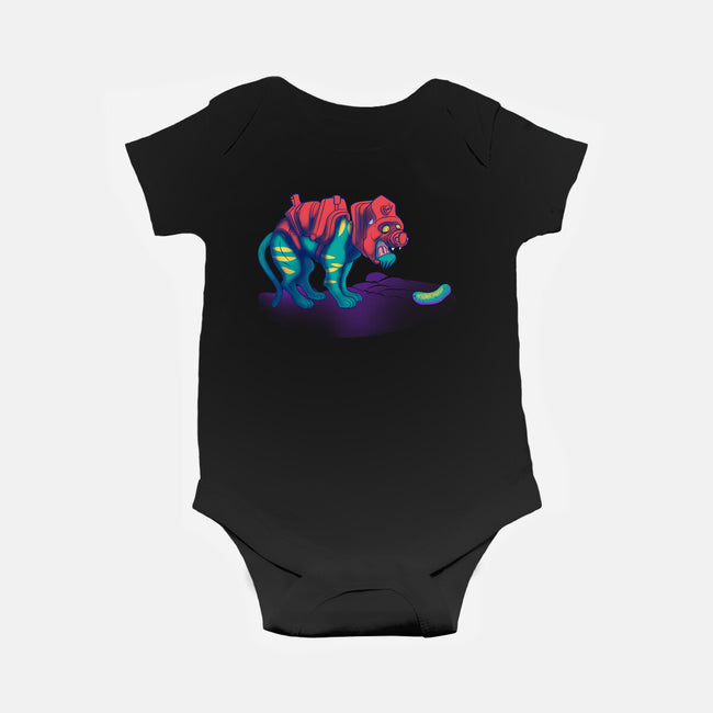 Tiger Vs Cucumber-Baby-Basic-Onesie-Samuel