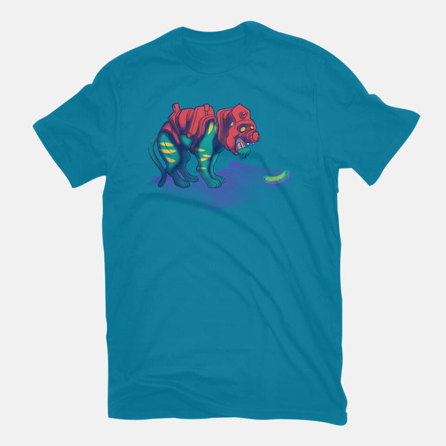 Tiger Vs Cucumber-Womens-Basic-Tee-Samuel