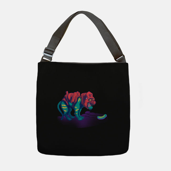 Tiger Vs Cucumber-None-Adjustable Tote-Bag-Samuel