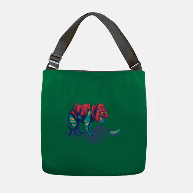 Tiger Vs Cucumber-None-Adjustable Tote-Bag-Samuel