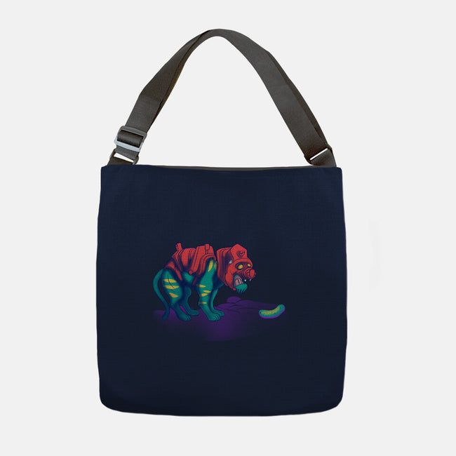 Tiger Vs Cucumber-None-Adjustable Tote-Bag-Samuel
