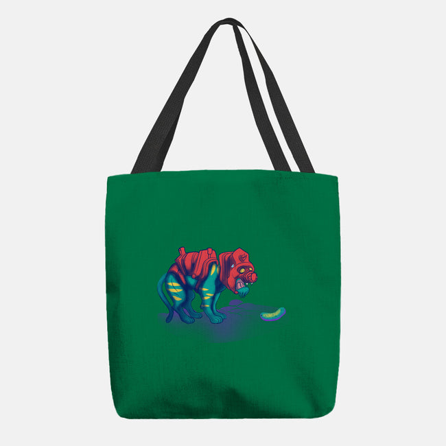 Tiger Vs Cucumber-None-Basic Tote-Bag-Samuel