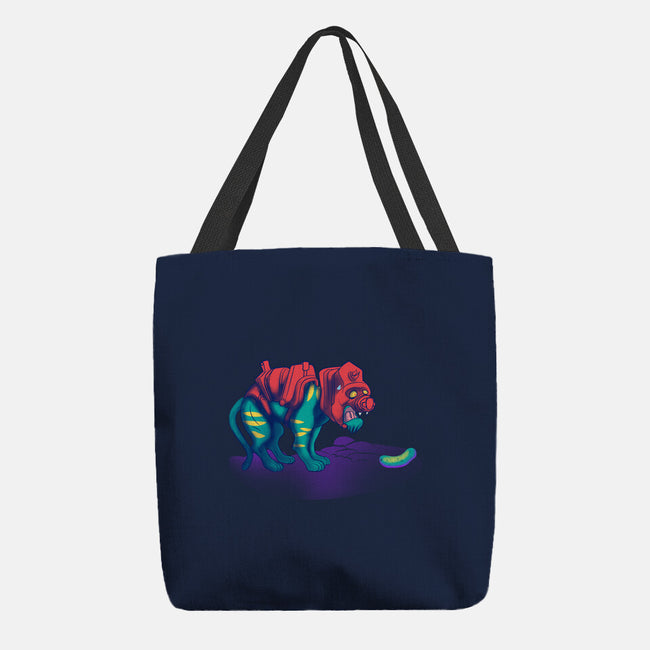 Tiger Vs Cucumber-None-Basic Tote-Bag-Samuel