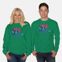 Tiger Vs Cucumber-Unisex-Crew Neck-Sweatshirt-Samuel
