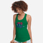 Tiger Vs Cucumber-Womens-Racerback-Tank-Samuel