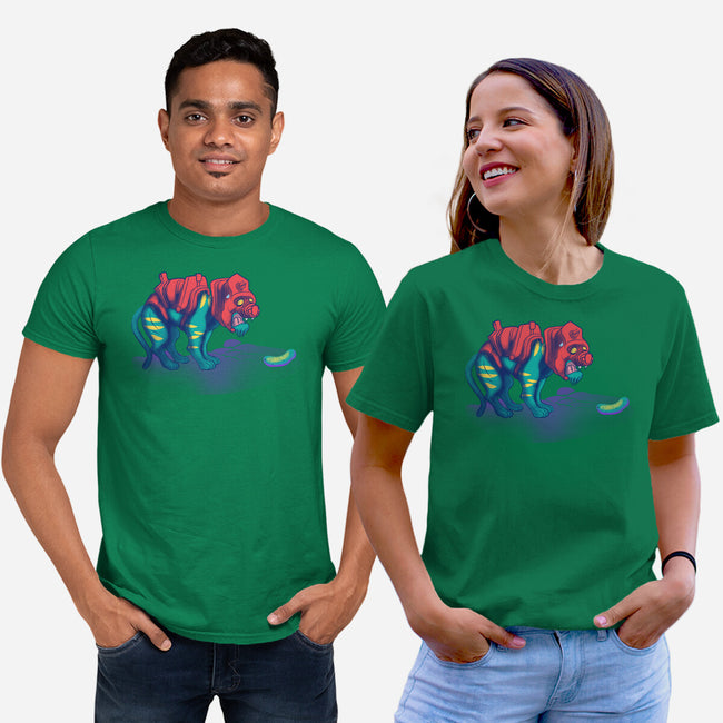 Tiger Vs Cucumber-Unisex-Basic-Tee-Samuel