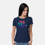 Tiger Vs Cucumber-Womens-Basic-Tee-Samuel