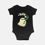 Ghost Meets Lily Of The Valley-Baby-Basic-Onesie-xMorfina