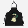 Ghost Meets Lily Of The Valley-Unisex-Kitchen-Apron-xMorfina