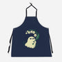 Ghost Meets Lily Of The Valley-Unisex-Kitchen-Apron-xMorfina