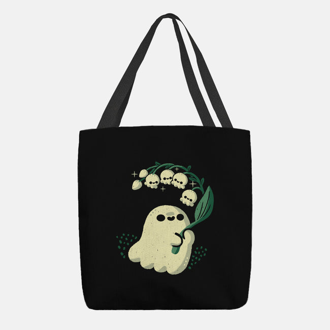 Ghost Meets Lily Of The Valley-None-Basic Tote-Bag-xMorfina