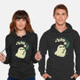 Ghost Meets Lily Of The Valley-Unisex-Pullover-Sweatshirt-xMorfina