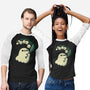 Ghost Meets Lily Of The Valley-Unisex-Baseball-Tee-xMorfina