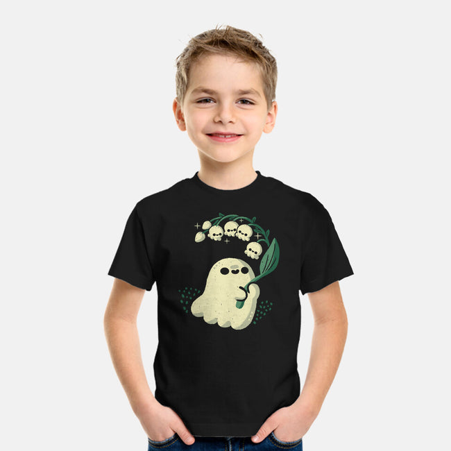 Ghost Meets Lily Of The Valley-Youth-Basic-Tee-xMorfina
