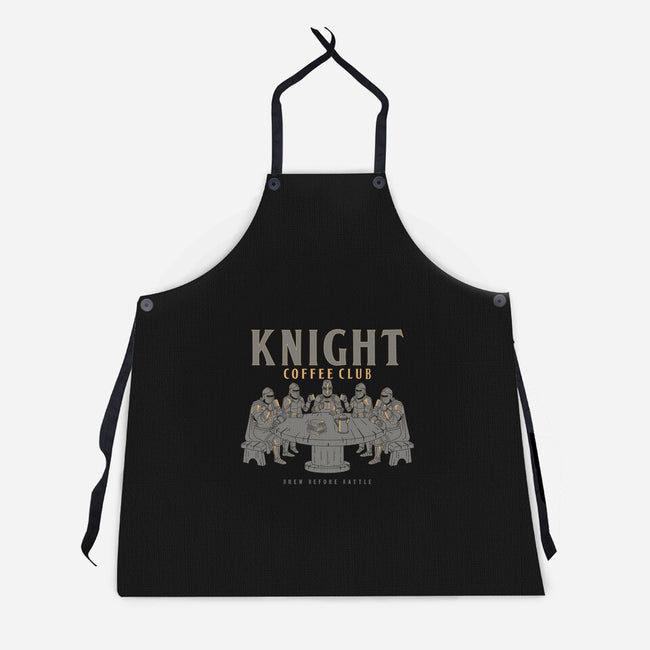 Knight Coffee Club-Unisex-Kitchen-Apron-Tri haryadi