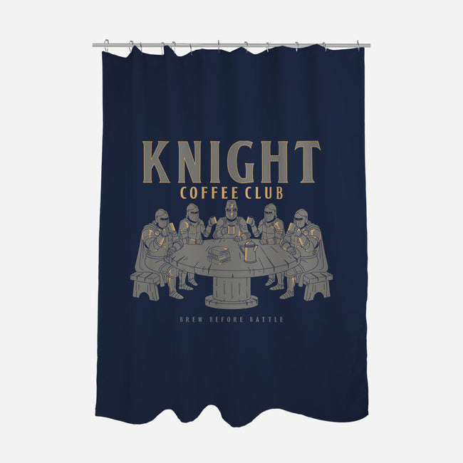 Knight Coffee Club-None-Polyester-Shower Curtain-Tri haryadi