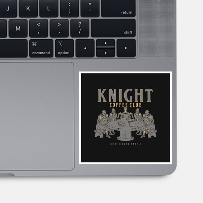 Knight Coffee Club-None-Glossy-Sticker-Tri haryadi