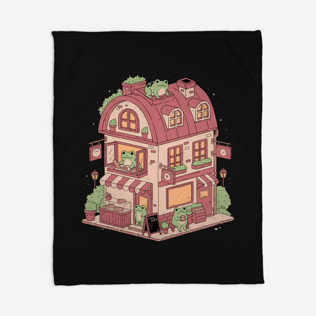Cozy Bakehouse-None-Fleece-Blanket-GODZILLARGE