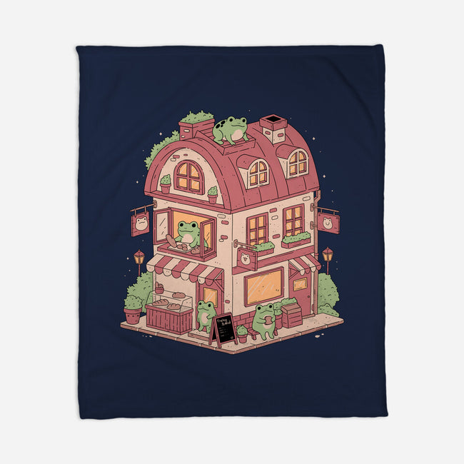Cozy Bakehouse-None-Fleece-Blanket-GODZILLARGE