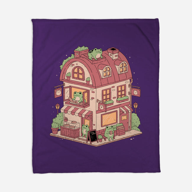 Cozy Bakehouse-None-Fleece-Blanket-GODZILLARGE