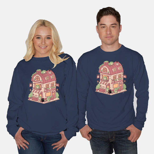 Cozy Bakehouse-Unisex-Crew Neck-Sweatshirt-GODZILLARGE