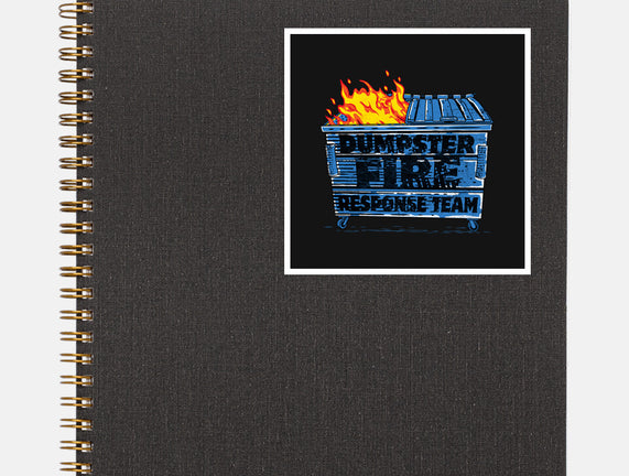 Dumpster Fire Response Team Bin