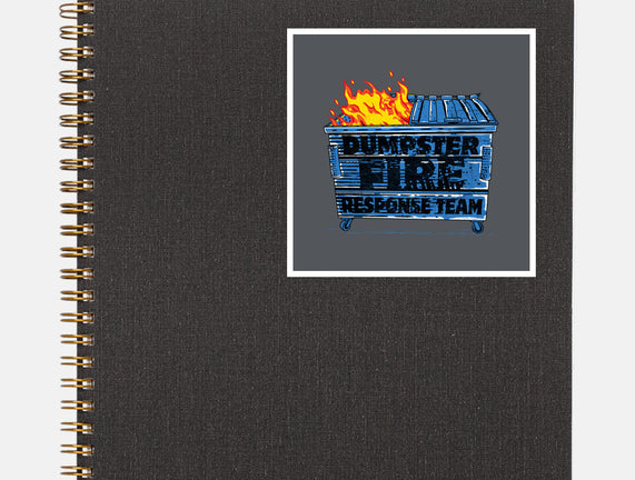 Dumpster Fire Response Team Bin