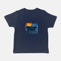 Dumpster Fire Response Team Bin-Baby-Basic-Tee-rocketman_art