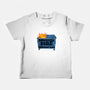 Dumpster Fire Response Team Bin-Baby-Basic-Tee-rocketman_art