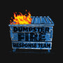 Dumpster Fire Response Team Bin-Mens-Basic-Tee-rocketman_art