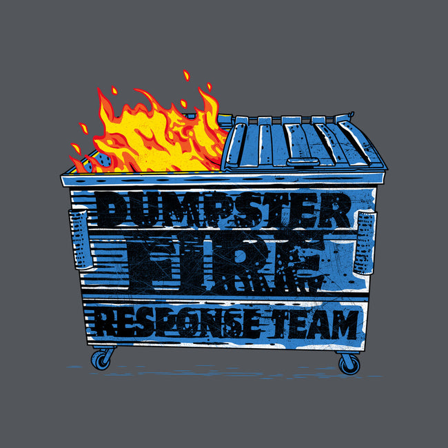 Dumpster Fire Response Team Bin-None-Glossy-Sticker-rocketman_art